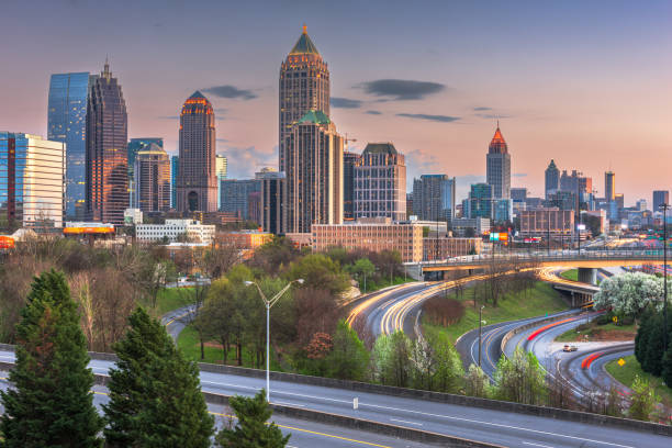 istock Atlanta, Georgia, USA Downtown Skyline 1450095529