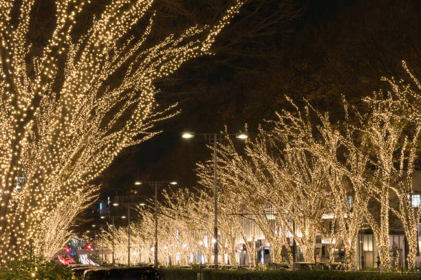 istock Illumination Light Up Omotesando Shibuya Japan 1450130055
