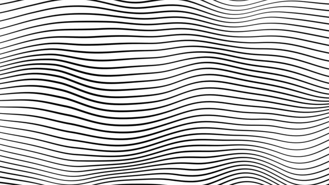 Abstract Wave Lines (loop 4k)