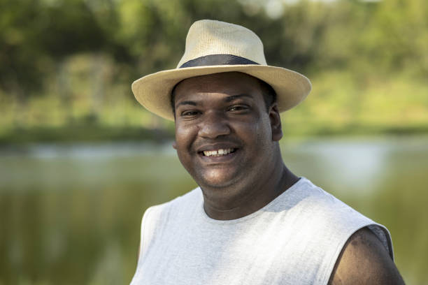 istock Portrait of a relaxed man in a park 1450134037