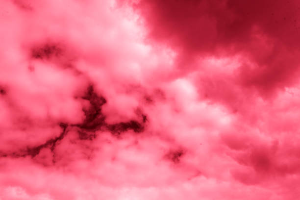 istock clouds in the sky in viva magenta colors 1450191348