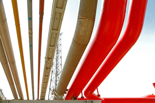 istock Pipeline of oil fields 1450200270
