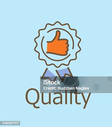 istock Quality line icon 1450207177