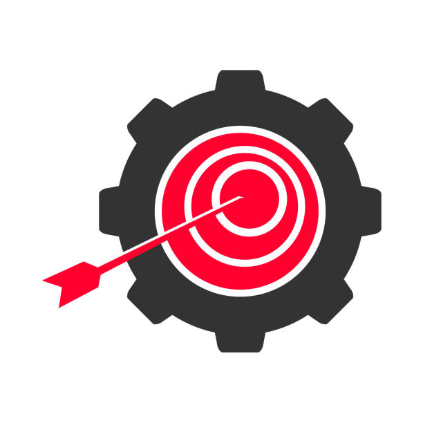 istock industrial gear  template Icon Illustration Brand Identity 1450213532