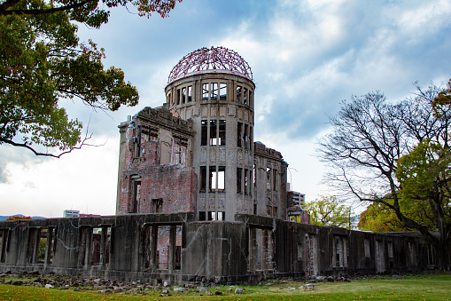 Genbaku Dome in the Hiroshima Peace