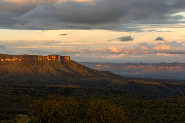 istock Sunlighton the cliffs and canyon NSW Australia 1450237973