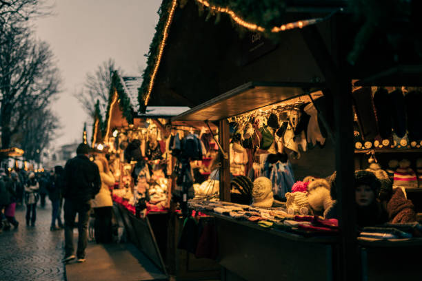 istock Christmas fair in Italy 1450245796