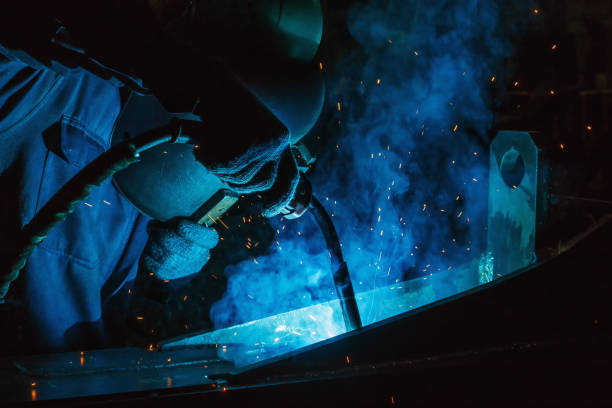 istock Metal Welding sparks 1450251546