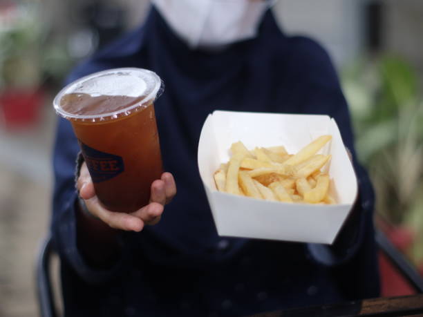istock coffee and fries 1450254288