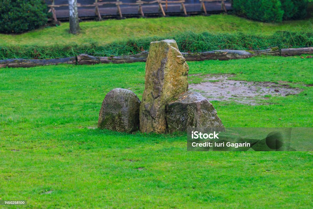 Phallic Shaped Rocks Three Stones Form A Phallic Shape Background With Selective Focus Stock ...