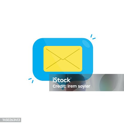 istock Message Icon Vector Design. 1450263413