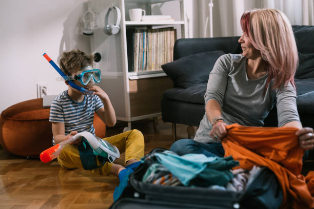 istock mother and son at home 1450269849
