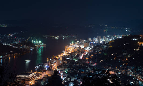 istock Night view of Onomichi city 1450276814