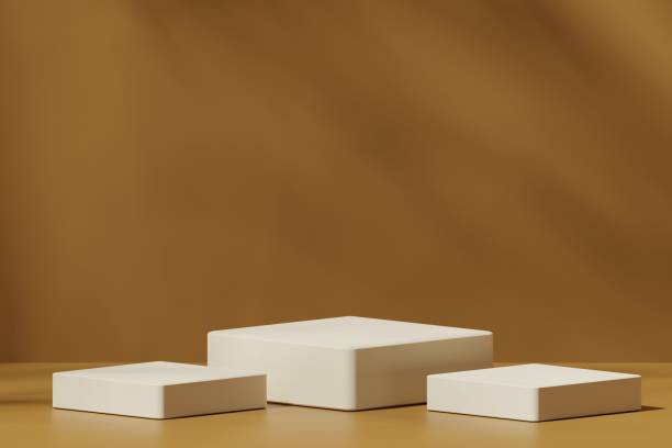 istock Scene with a podium for product presentation, 3d rendering 1450283267