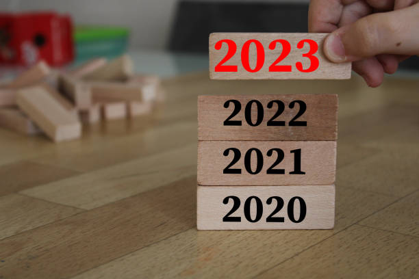 istock happy new year 2023 idea. 1450285327