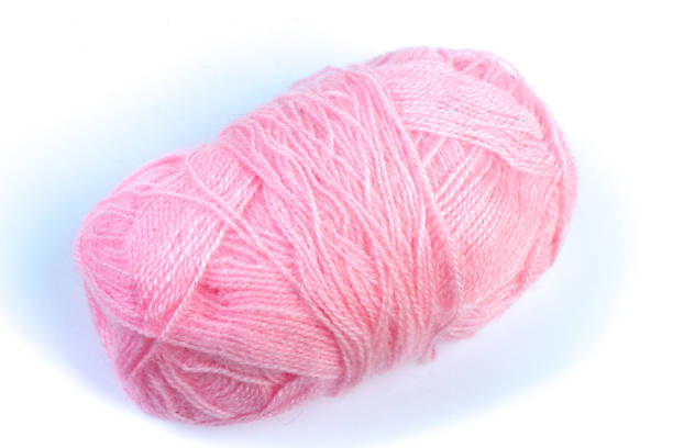 istock Knitting yarn isolated on a white background. 1450292856