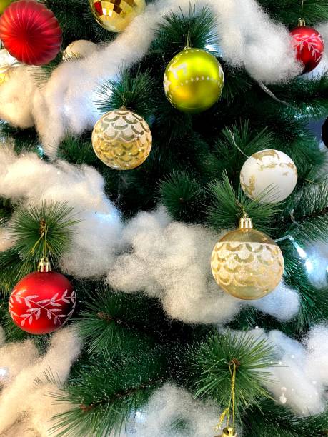istock beautiful decoration on the Christmas tree 1450293649