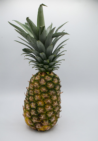 Fresh Pineapple on a white background