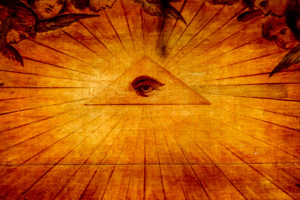 istock All seeing eye inside Santa Maria Maggiore basilica, Rome, Italy 1450300357