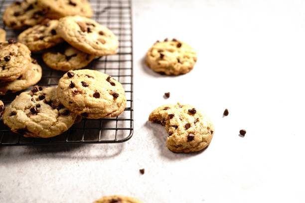 istock Homemade chewy chocolate chip cookies 1450306477