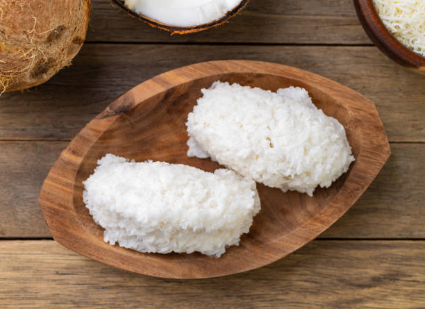istock Cocada, traditional latin american coconut candy with grated coconut 1450308332