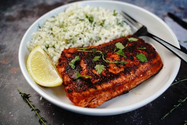 Homemade Blackened salmon
