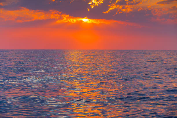istock Sunset at Sea 1450310829