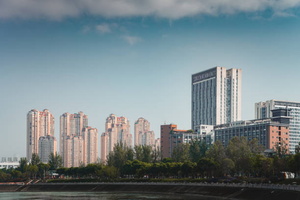 istock Chengdu Financial City on a sunny day 1450315911