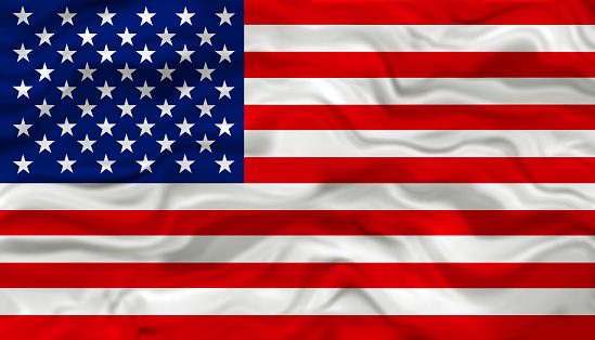 US flag symbol of the usa