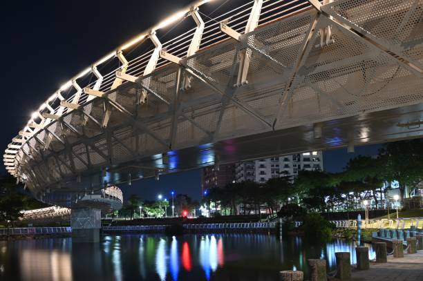 istock Meandering Bridge over the Love River 1450331389