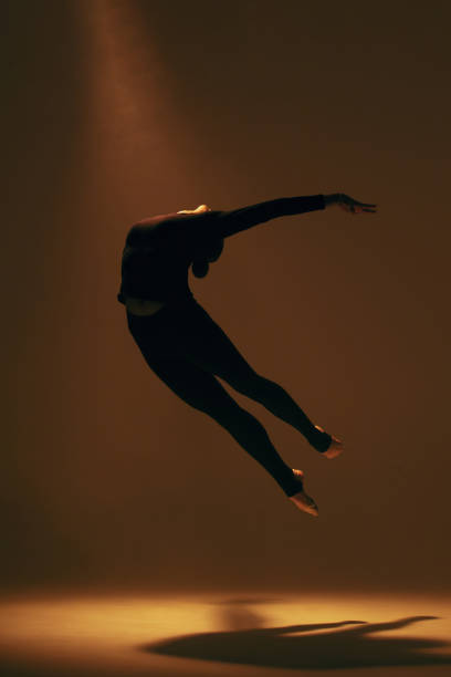 istock Beautiful woman rhythmic gymnast 1450333486
