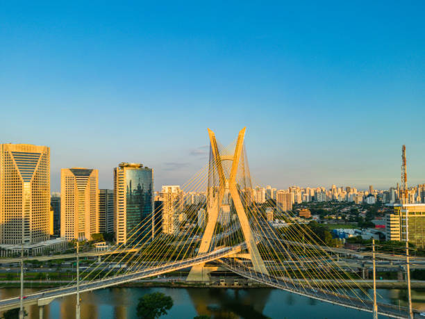 istock Berrini Avenue landscape in Sao Paulo 1450339446