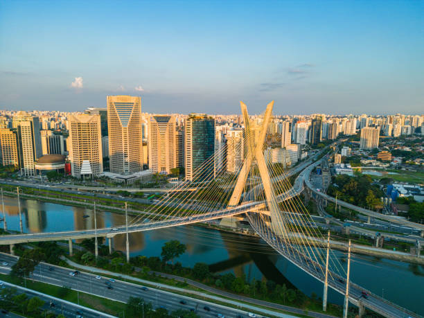 istock Berrini Avenue landscape in Sao Paulo 1450339448