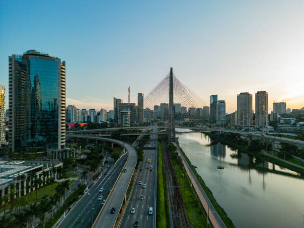 istock Berrini Avenue landscape in Sao Paulo 1450339546