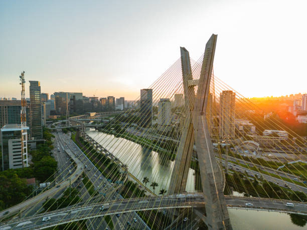 istock Berrini Avenue landscape in Sao Paulo 1450339550