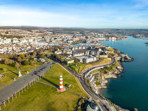 istock Seafront at Plymouth Hoe 1450345181