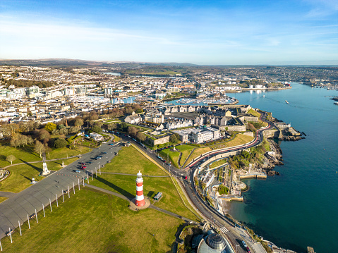 Seafront at Plymouth Hoe