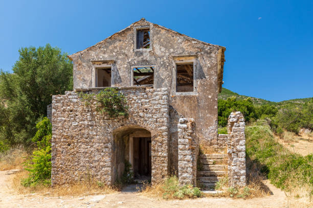 istock Ruins of Perithia, Corfu 1450346542