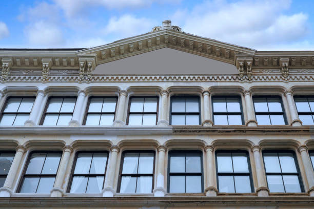 istock Historic 19th century buildings in Tribeca 1450347553