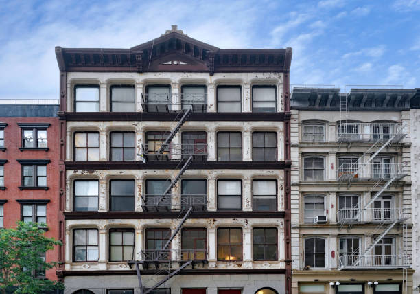 istock Historic 19th century buildings in Tribeca 1450347554