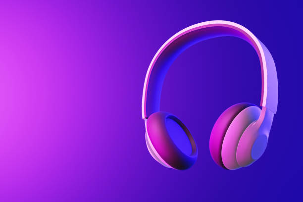 istock White headphones 3d illustration background 1450353278