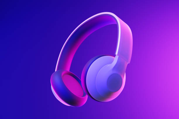 istock White headphones 3d illustration background 1450353320