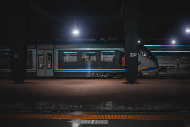 istock High speed train at metro station in Naples, Italy. 1450353869