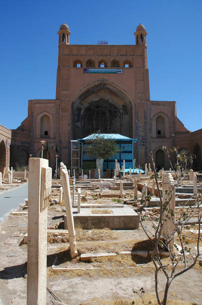 Shrine of Khwaja Abd Allah in Herat, Afghanistan stock photo