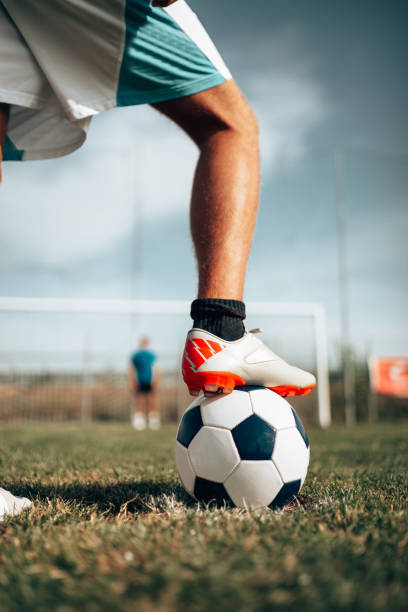 istock argentinian soccer player ready for the penalty 1450363693