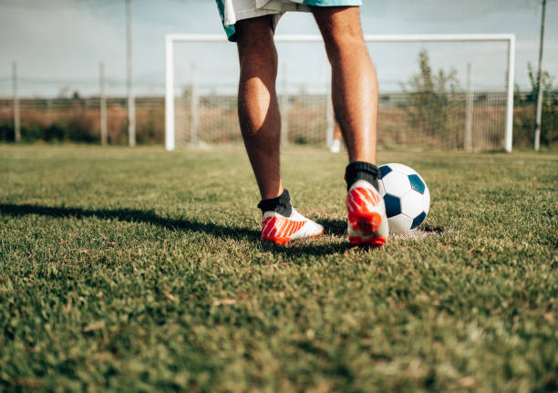 istock argentinian soccer player ready for the penalty 1450363968