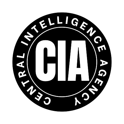 CIA central intelligence agency symbol icon