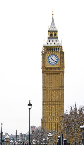 Big Ben in Winter Great Bell of the Great Clock of Westminster in London United Kingdom Europe Big Ben in Winter Great Bell of the Great Clock of Westminster in London United Kingdom in Europe big ben stock pictures, royalty-free photos & images