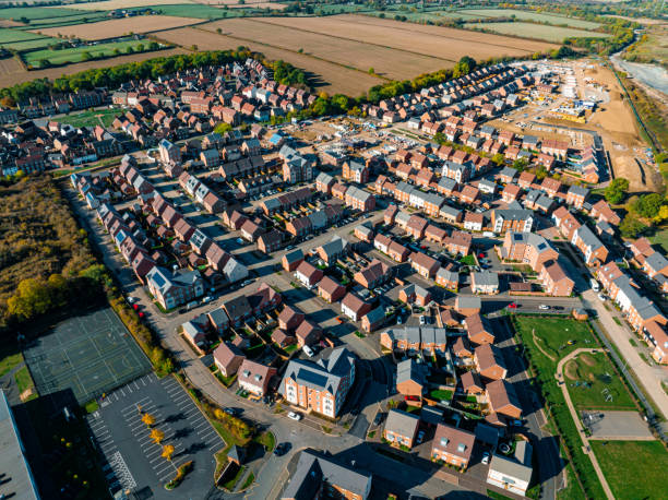 istock Aerial video shooting in Milton Keynes, UK 1450392712