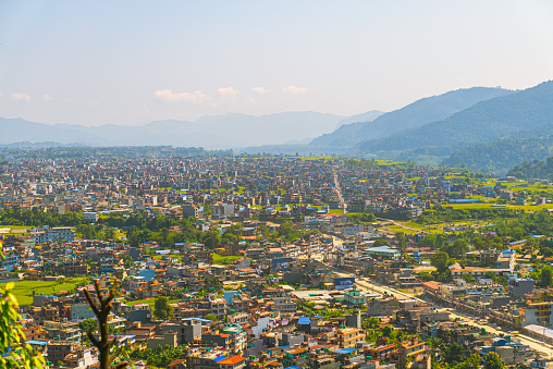 Pokhara cityscape, Nepal